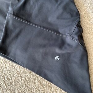 lululemon athletica Charcoal Gray Performance Leggings